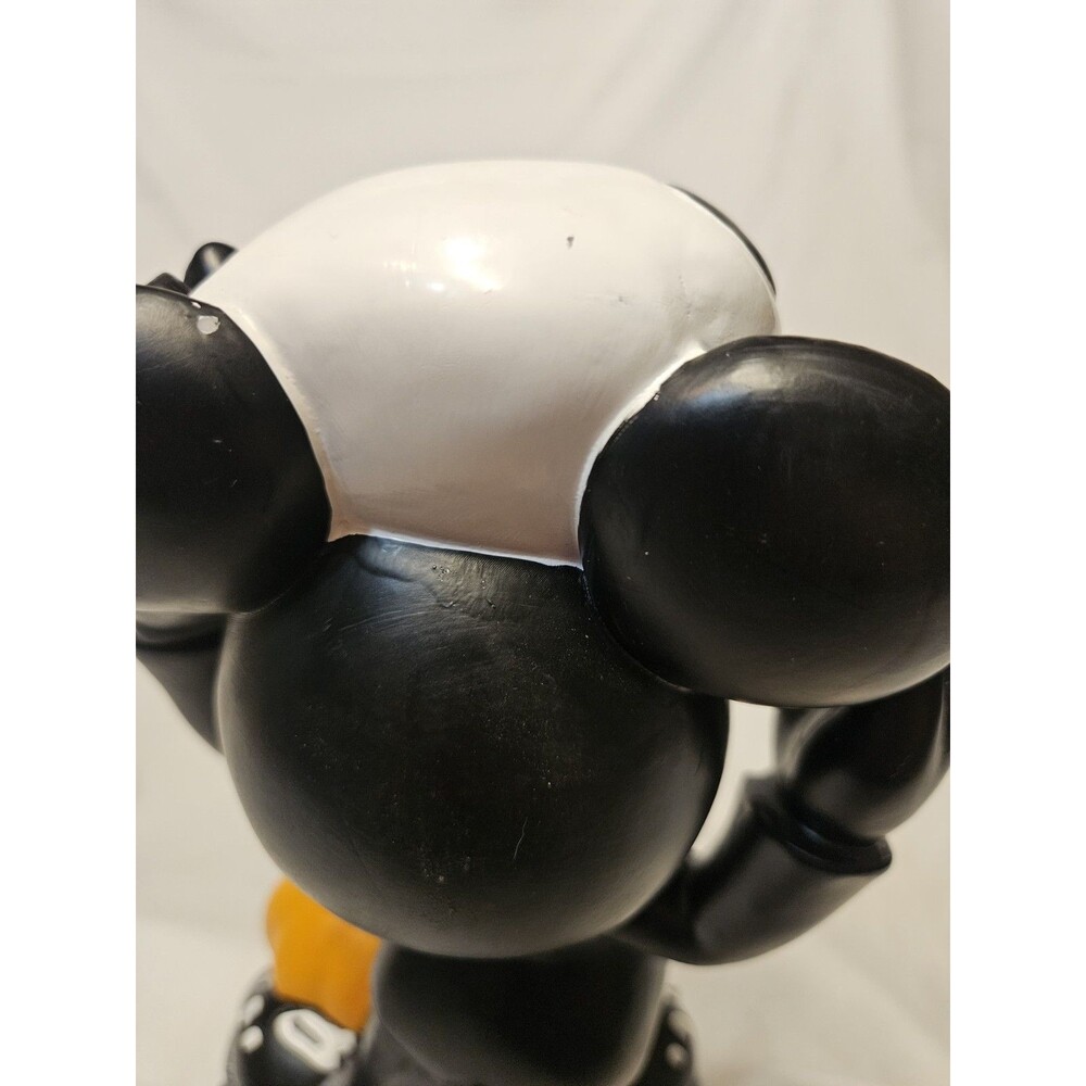 13" Disney Halloween MICKEY MOUSE SKELETON COSTUME Pumpkin Statue Big Fig - Picture 9 of 10